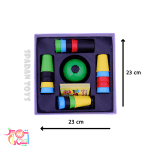 خرید عمده اسباب بازی با کیفیت | اسپادان تویز | بازی زنگچین هاردباکس اسپادان تویز